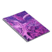 Galaxie-Kunstmuster Notizblock (Rechte Seite)