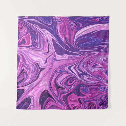 Galaxie-Kunstmuster Wandteppich (Vorderseite)