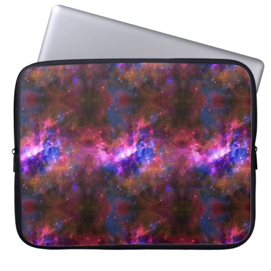 Galaxie Laptopschutzhülle (Vorderseite)