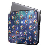 Galaxie Laptopschutzhülle (Vorderseite Links)