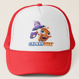Galaxie-Leben-Logo-Kappe Truckerkappe