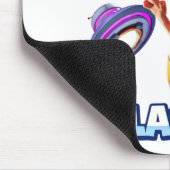 Galaxie-Leben-Logo Mousepad (Ecke)