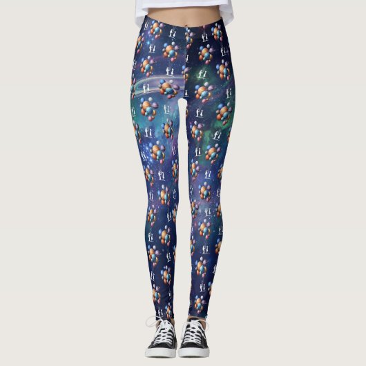 Galaxie Leggings (Vorderseite)