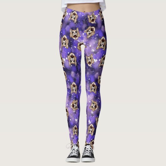 Galaxie Leggings (Vorderseite)
