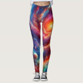 Galaxie Leggings (Vorderseite)
