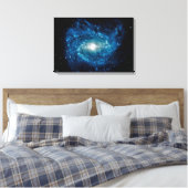 Galaxie Leinwanddruck (Insitu (Schlafzimmer))