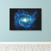Galaxie Leinwanddruck (Insitu (Holzboden))