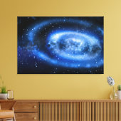 Galaxie Leinwanddruck (Insitu (Wohnzimmer))