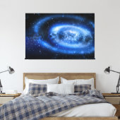 Galaxie Leinwanddruck (Insitu (Schlafzimmer))