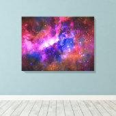 Galaxie Leinwanddruck (Insitu (Holzboden))