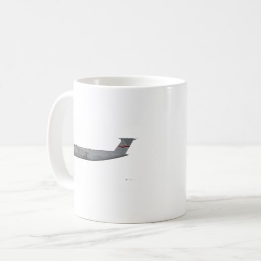 Galaxie Lockheeds C-5 Kaffeetasse (Vorderseite Links)