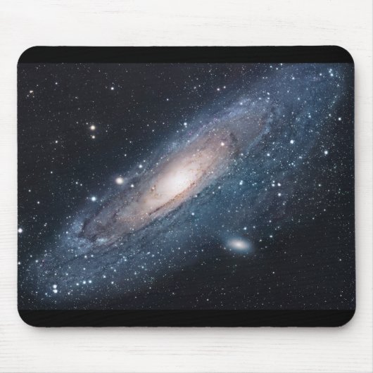 Galaxie M31 im Andromeda Mousepad (Vorne)