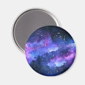 Galaxie Magnet (Vorderseite/Rückseite)