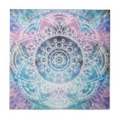 Galaxie-Mandala Fliese (Vorderseite)