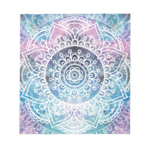Galaxie-Mandala Notizblock