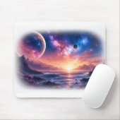 Galaxie-Mauspad 'Celestial Horizon' Mousepad (Mit Mouse)