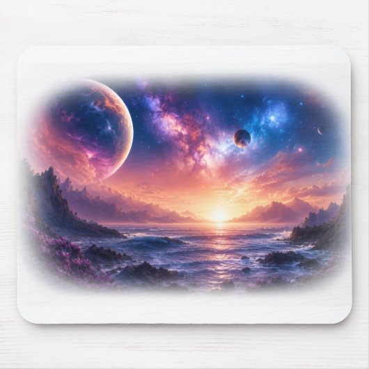 Galaxie-Mauspad 'Celestial Horizon' Mousepad (Vorne)