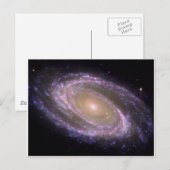 Galaxie Multiwellenlänge M81 Postkarte (Vorne/Hinten)