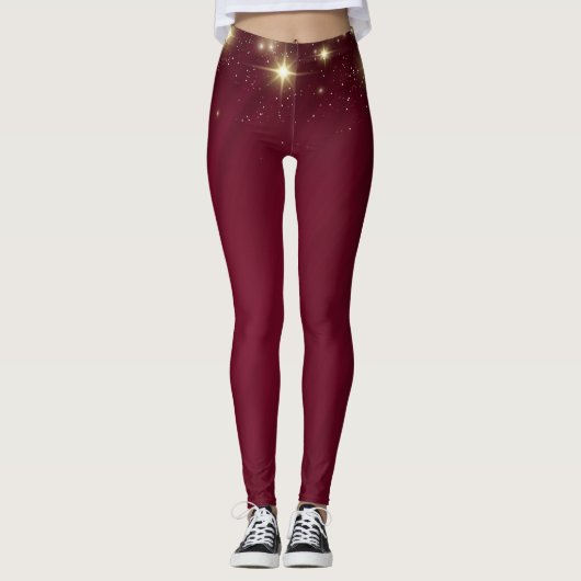 Galaxie-Muster des Sterngradientenmusters von Shad Leggings (Vorderseite)