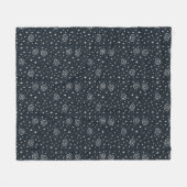 Galaxie-Muster Fleecedecke (Vorderseite (Horizontal))