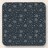 Galaxie-Muster Getränkeuntersetzer (Vorderseite)