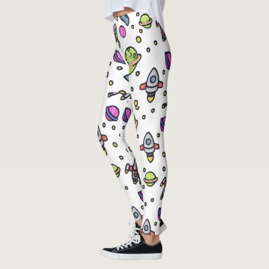Galaxie-Muster Leggings (Links)
