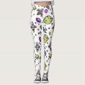 Galaxie-Muster Leggings (Vorderseite)