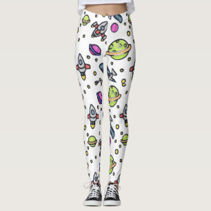 Galaxie-Muster Leggings