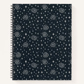 Galaxie-Muster Notizblock (Vorderseite)