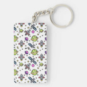 Galaxie-Muster Schlüsselanhänger (Rückseite)