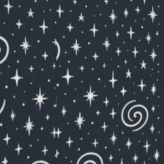 Galaxie-Muster Tapete (Naht)