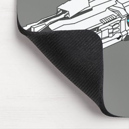 Galaxie-Nashorn Mousepad (Ecke)