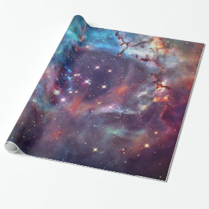Galaxie Nebel Weltraum Bild. Geschenkpapier