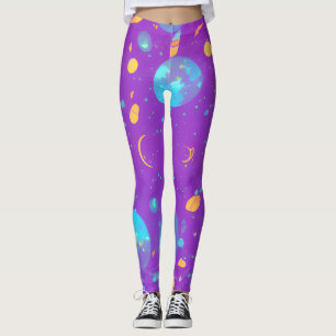 Galaxie Nebula Art Leggings