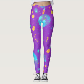 Galaxie Nebula Art Leggings