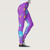Galaxie Nebula Art Leggings (Rechts)