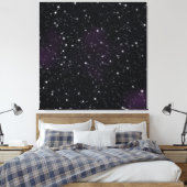 Galaxie Nebula Wand Kunstdruckerei Leinwanddruck (Insitu (Schlafzimmer))