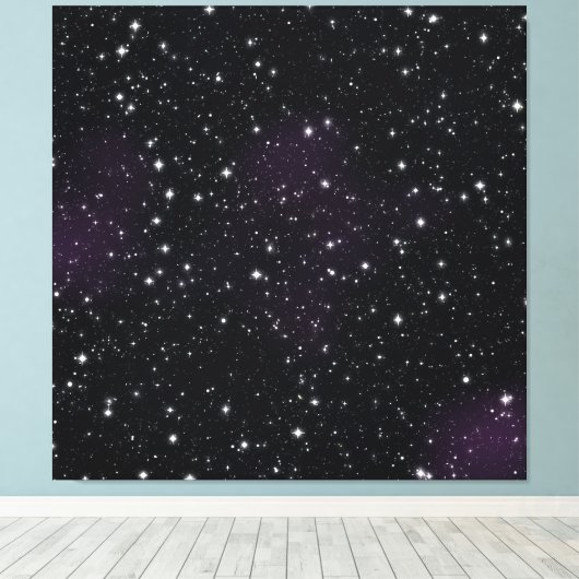 Galaxie Nebula Wand Kunstdruckerei Leinwanddruck (Insitu (Holzboden))