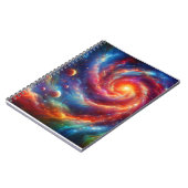 Galaxie Notizblock (Linke Seite)