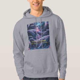 Galaxie Ozean Kosmischer Wal Hoodie