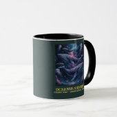 Galaxie Ozean Kosmischer Wal Tasse (VorderseiteRechts)