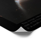Galaxie-Paar, genannt Arp 273 Poster (Ecke)