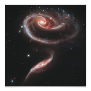 Galaxie-Paare Arp 273 (Hubble Teleskop) Fotodruck