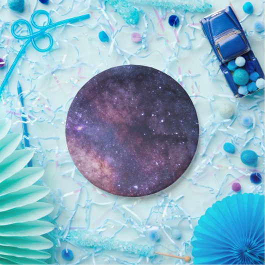 Galaxie-PapierTeller Pappteller (Party)