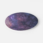 Galaxie-PapierTeller Pappteller (Schrägansicht)