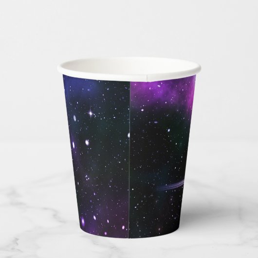 Galaxie Pappbecher (Rechts)