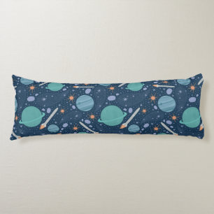 Galaxie Planeten und Raketen Seitenschläferkissen