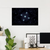 Galaxie Poster (Heimbüro)