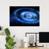 Galaxie Poster (Heimbüro)