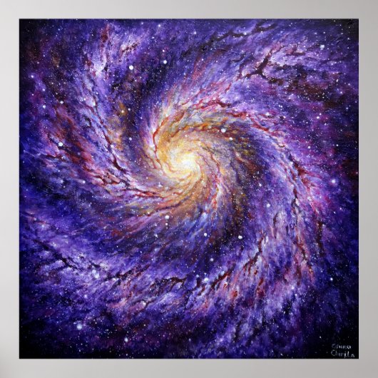 Galaxie Poster (Vorne)